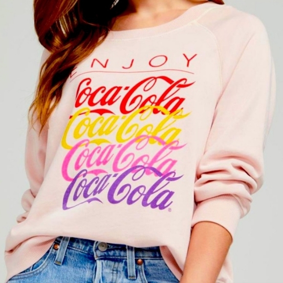 Wildfox Coca-Cola Gossamer Pink NWT - Picture 1 of 5